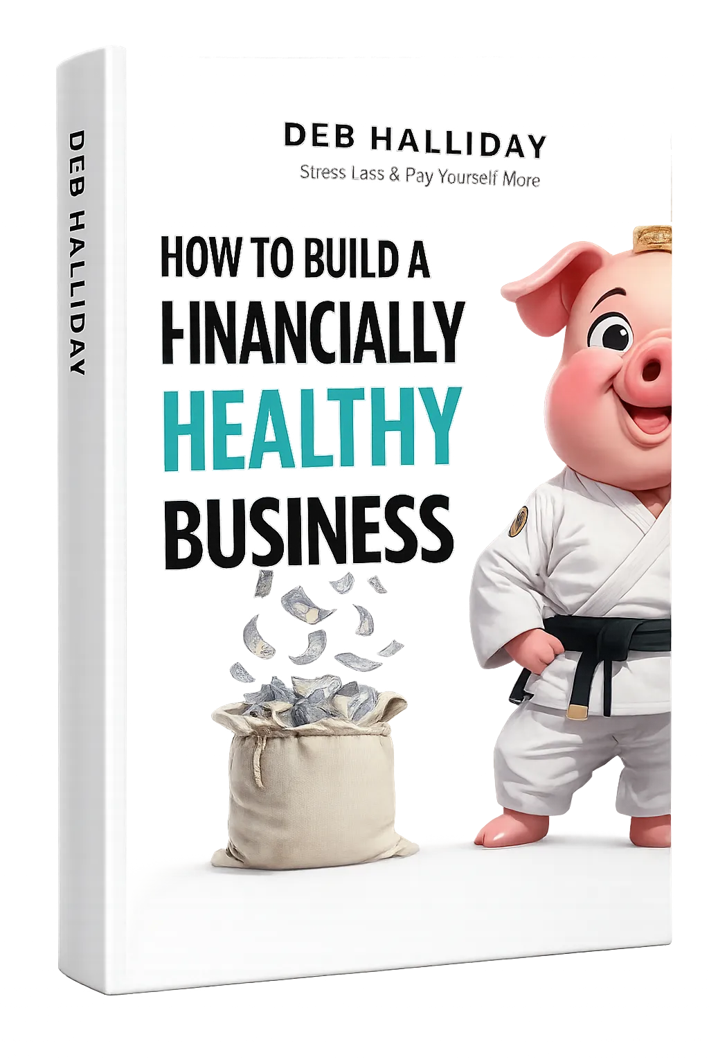 How to Build a Financially Healthy Business Book Cover – Profit First for Entrepreneurs