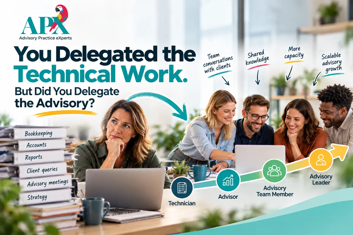 You Delegated the Technical Work. But Did You Delegate the Advisory?