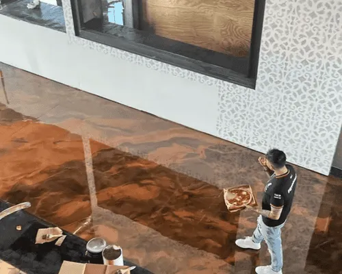 Designer Epoxy Floors in South Jordan, Utah