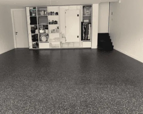 Epoxy Flake Garage Floors in South Jordan, Utah