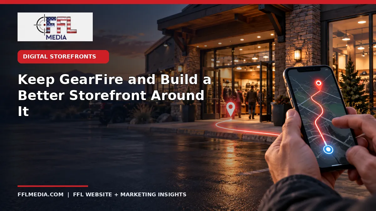 Keep GearFire and Build a Better Storefront Around It