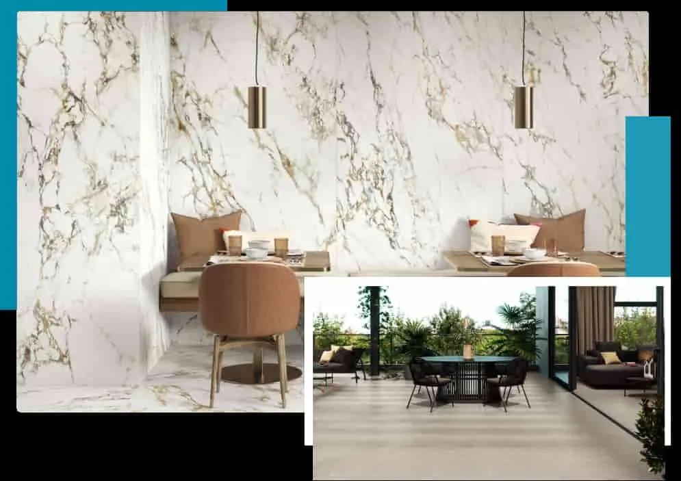 Marble Floors in Miami elegant home