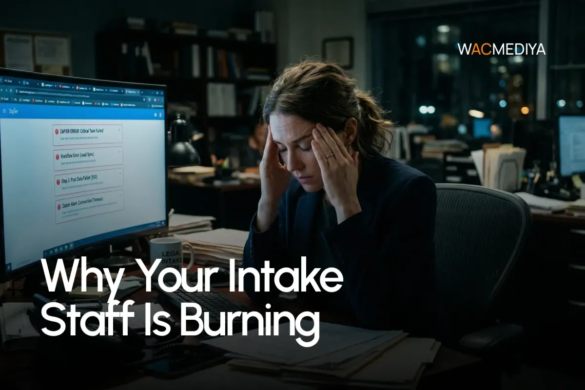 Fragmented law firm tech stack vs unified CRM interface for intake staff