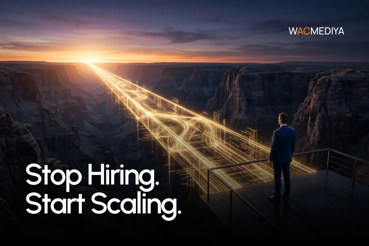 Visualizing the cost-to-scale ratio: hiring staff vs. implementing immigration law firm automation.