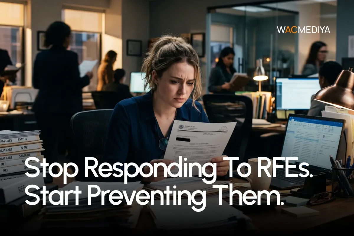 Pre-filing document validation pipeline for immigration law firms to prevent USCIS RFEs