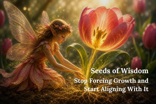 Seeds of Wisdom: Stop Forcing Growth and Start Aligning With It