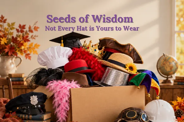 Seeds of Wisdom: Not Every Hat is Yours to Wear
