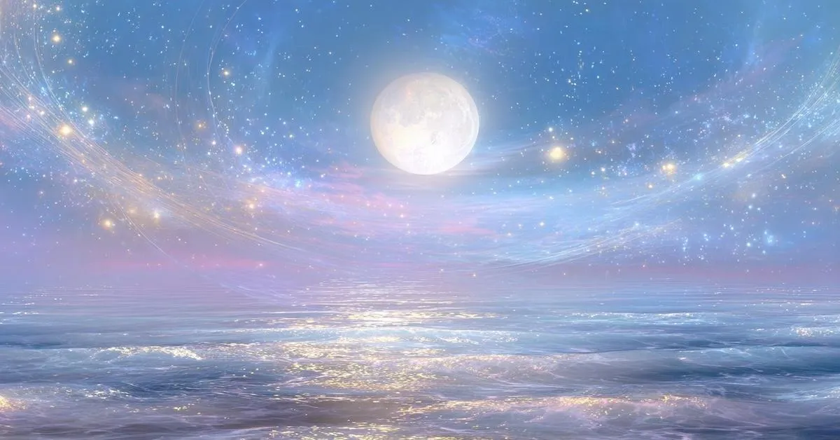 Golden light radiating through a sunrise sky over soft clouds, symbolizing the power of speaking love and imagination into the world.