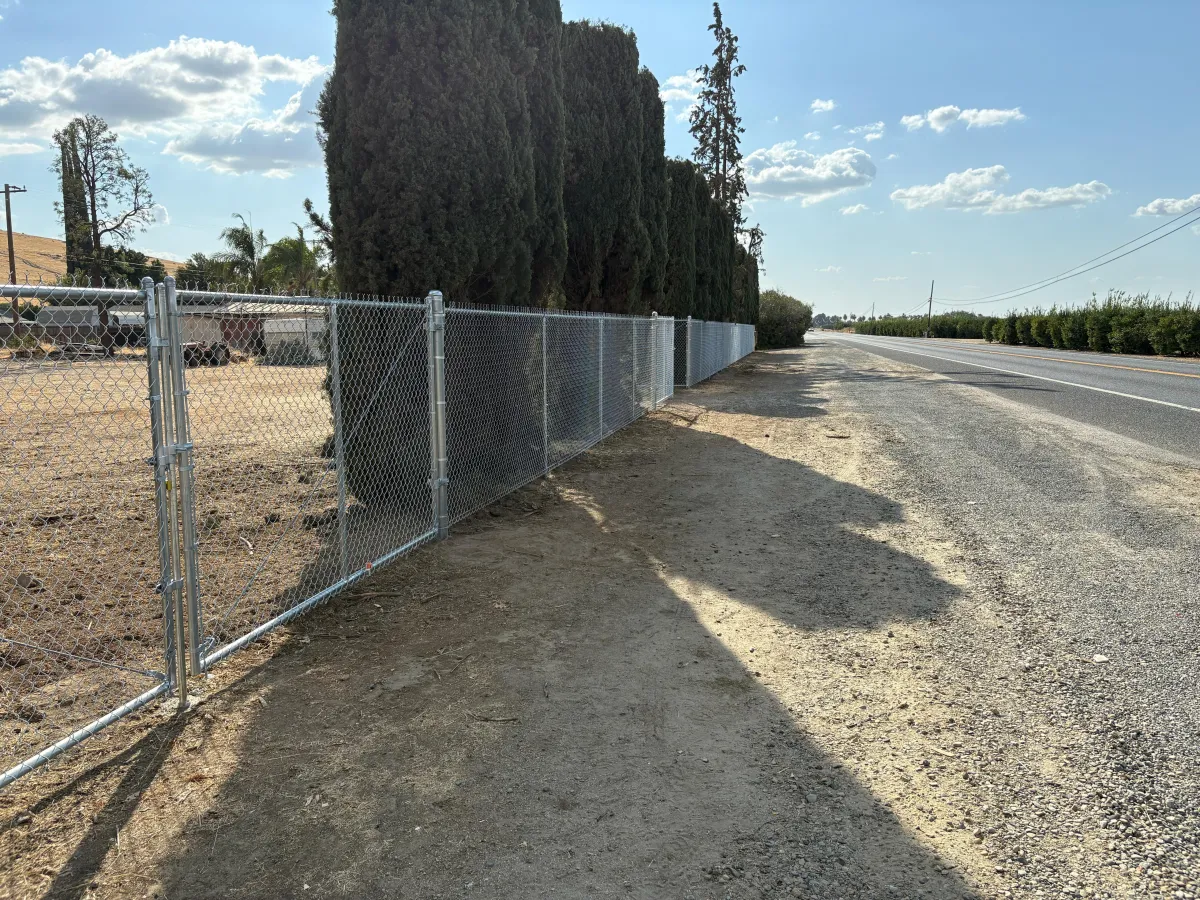 Chainlink Fence and Gate installation in Visalia