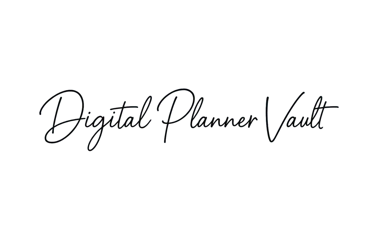 Digital Planner Vault