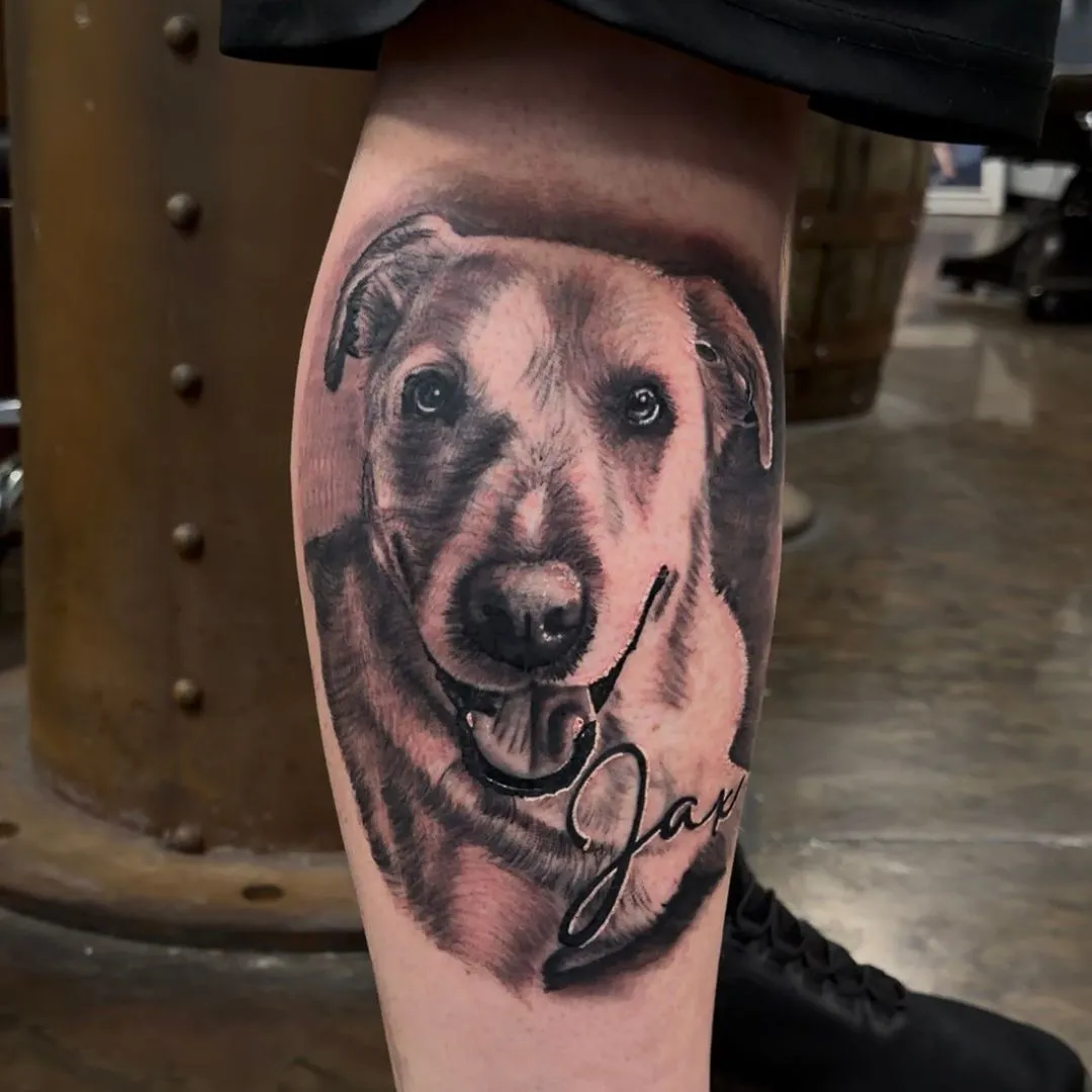 Black and grey tattoo sleeve by 5 Venoms Custom Tattoo