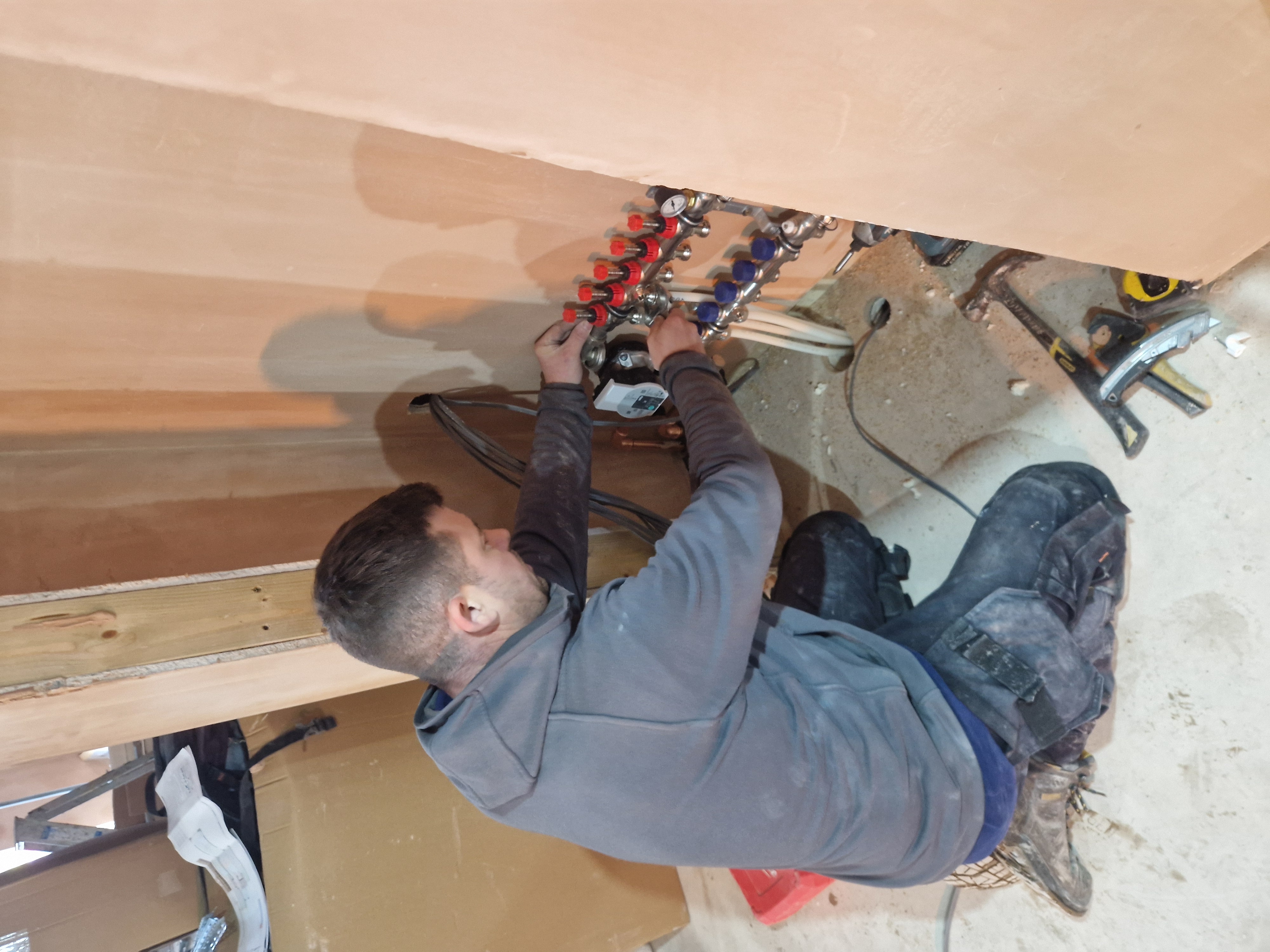 Chris Musgrove on site