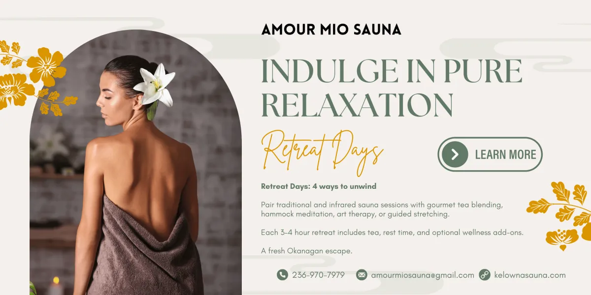 Check out our Retreat Days! 4 ways to unwind.