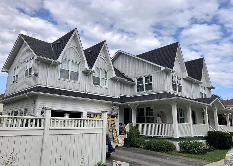 painted exterior house ajax