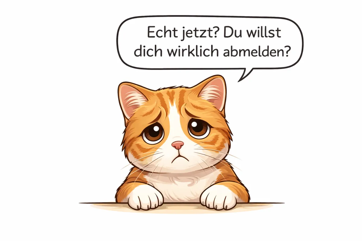 Katze abmeldung