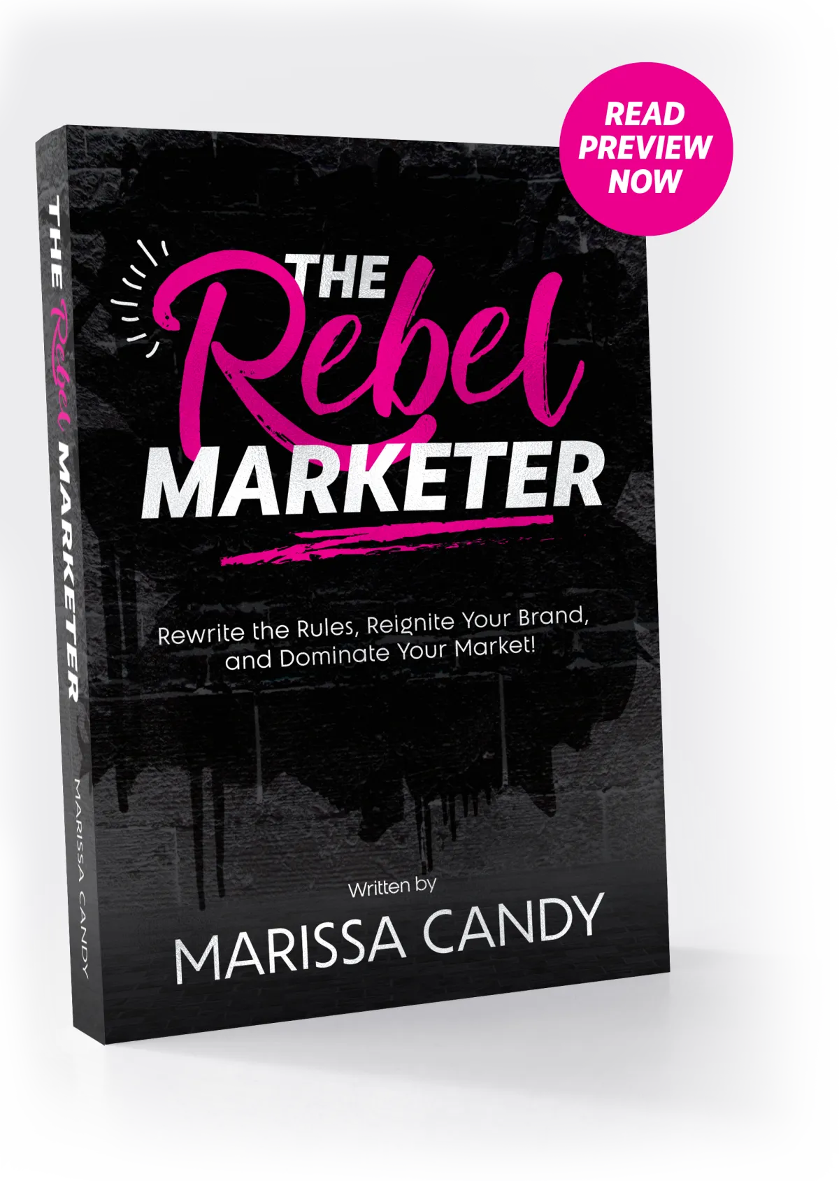 This is an image of The Rebel Marketer's book