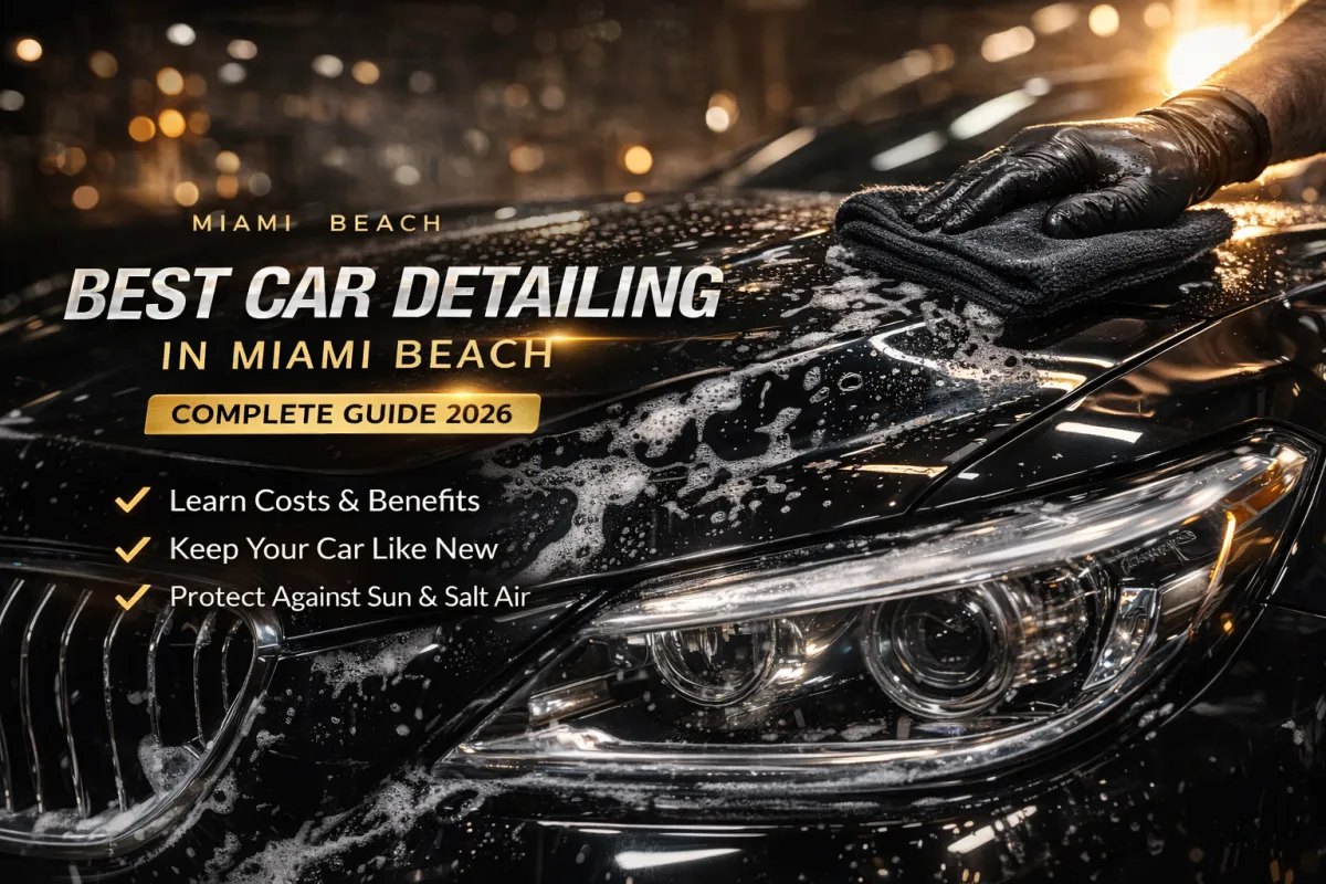 Best Car Detailing in Miami Beach: Complete Guide (2026)