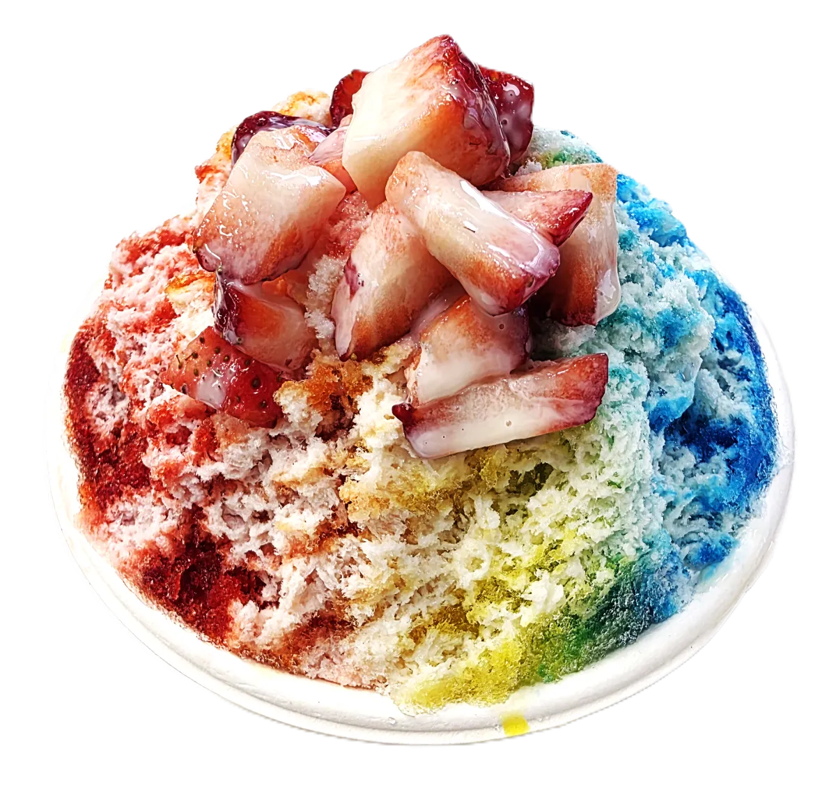 shaka sno rainbow shave ice