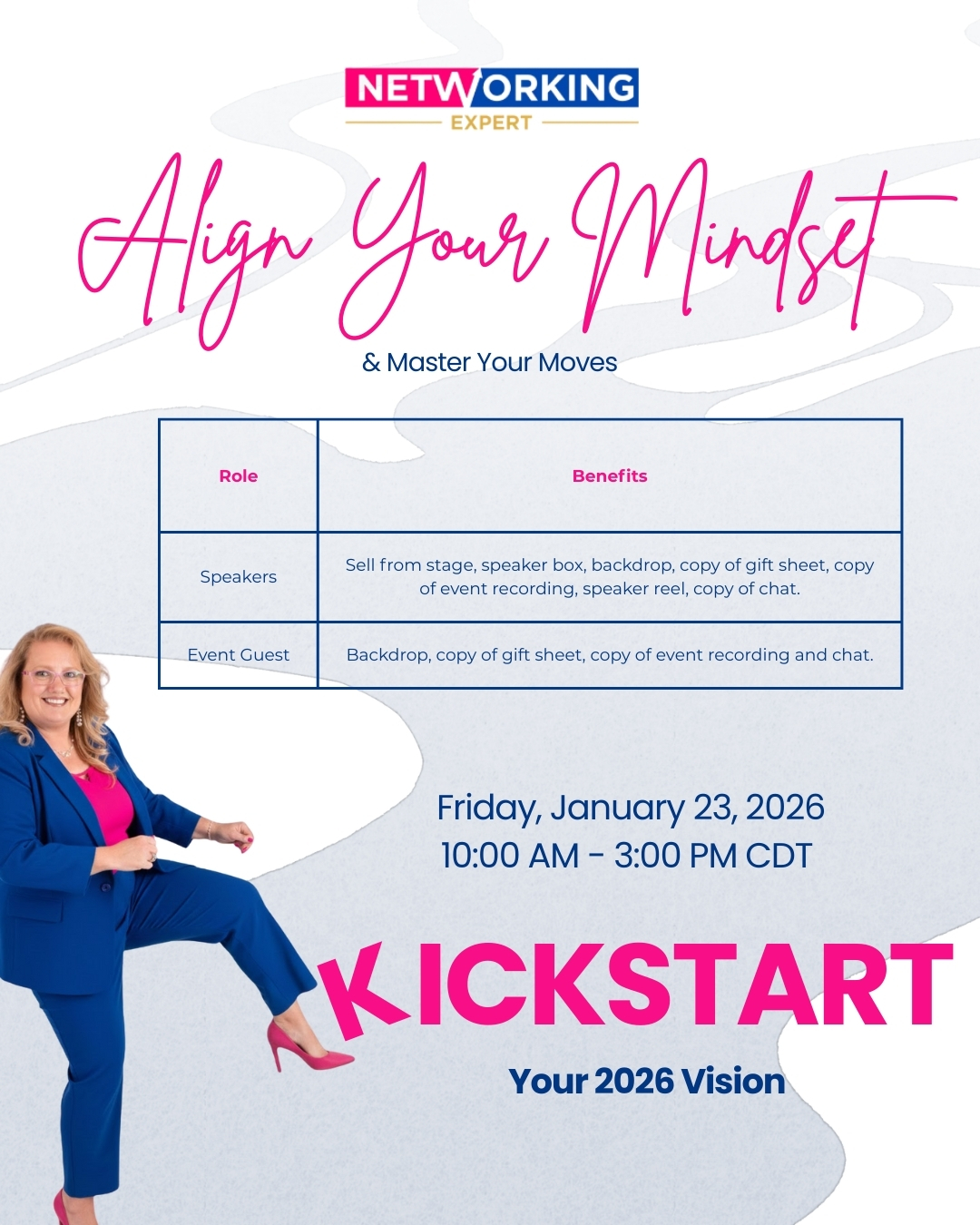 A diverse group of energetic entrepreneurs and leaders, mid-30s to 50s, gathered in a modern conference hall with vibrant blue and fuchsia lighting, actively engaging in a keynote session, all facing forward, 3:2 aspect ratio.