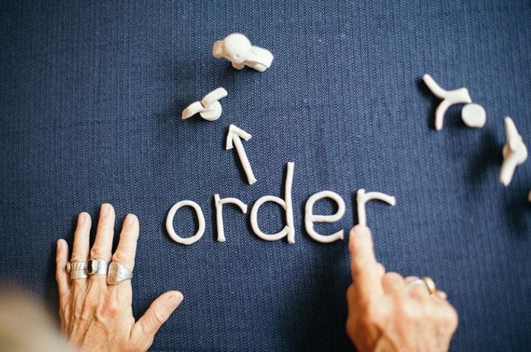 Clay Work - Text - order