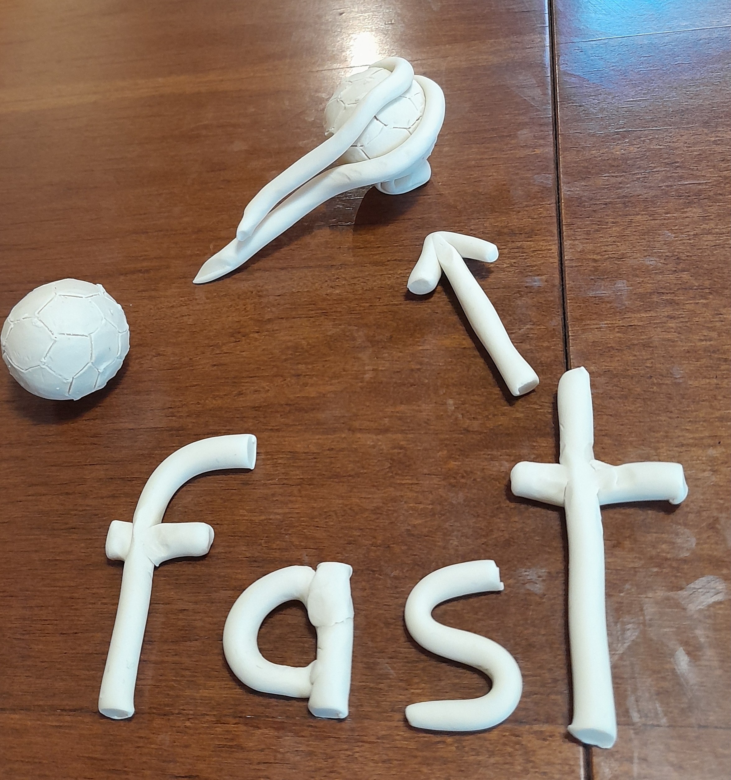 Dyslexia Symbol Mastery using clay models to learn abstract words
