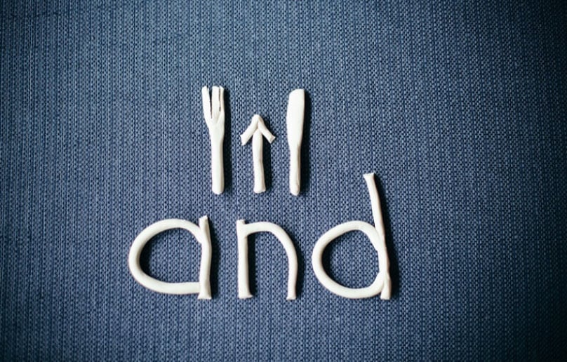 A 3D clay model of the word "and" created during a Davis Dyslexia Mastery programme in Kapiti to eliminate reading confusion