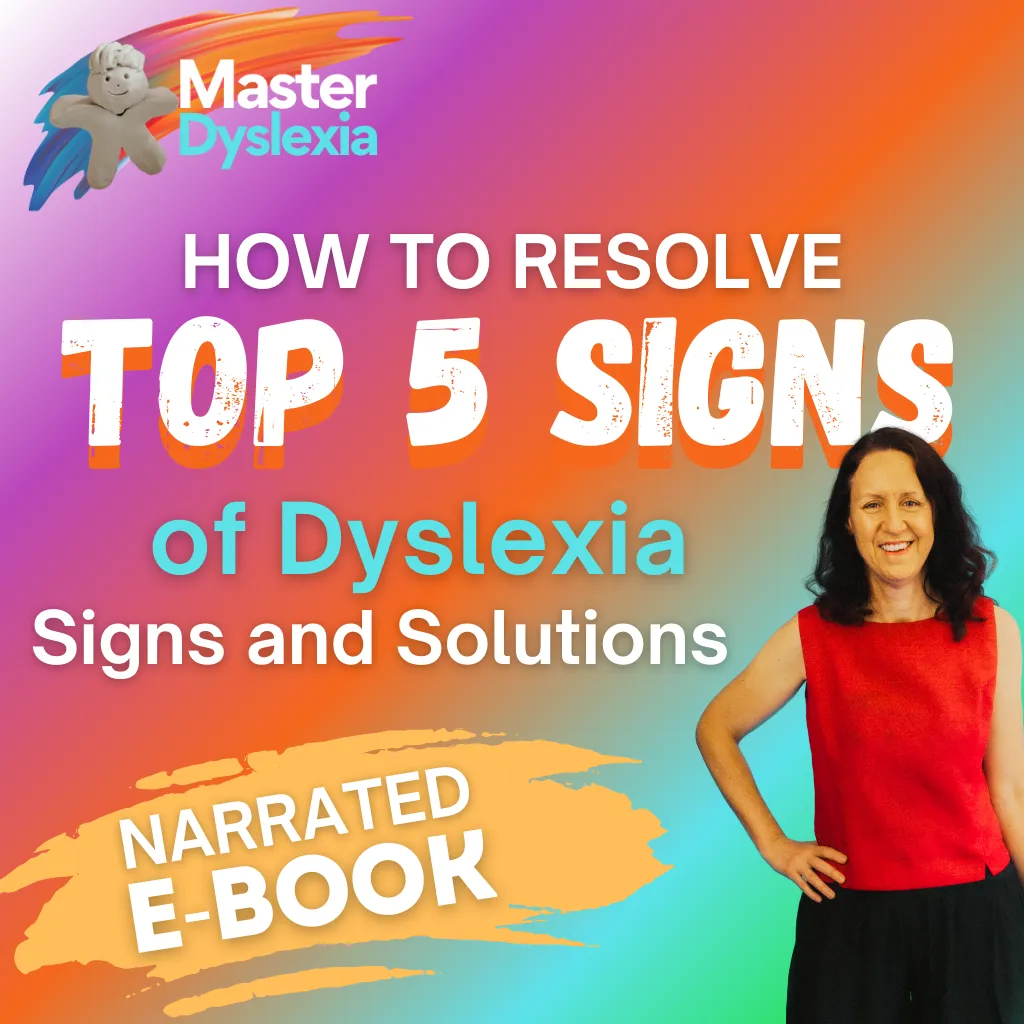 How o resolve the top 5 signs of dyslexia