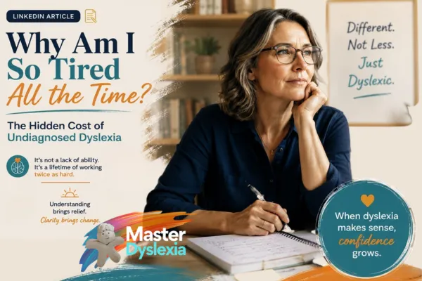Hidden cost of undiagnosed dyslexia in adults