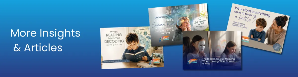 How to Resolve the Top 5 Signs of Dyslexia eBook Banner