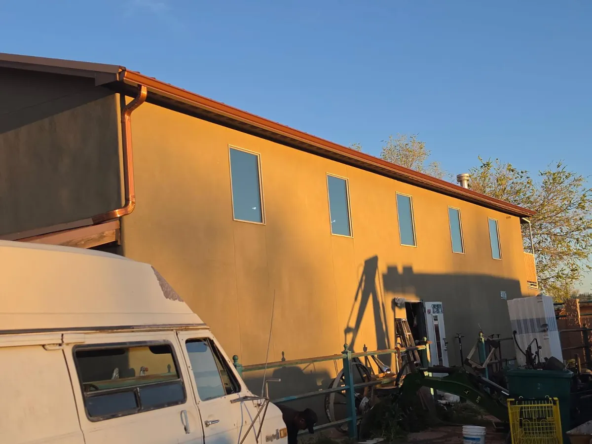 Seamless Rain Gutter Installation Albuquerque