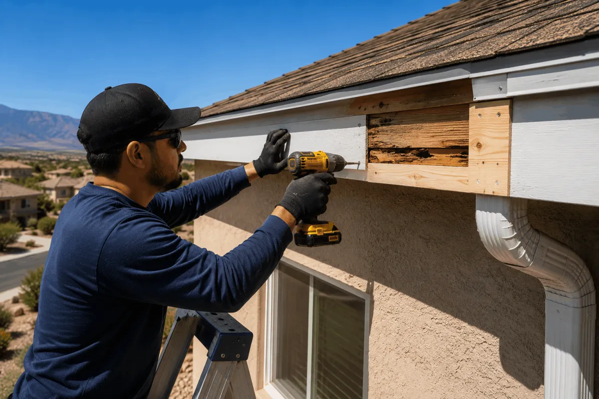  Seamless Rain Gutter Installation