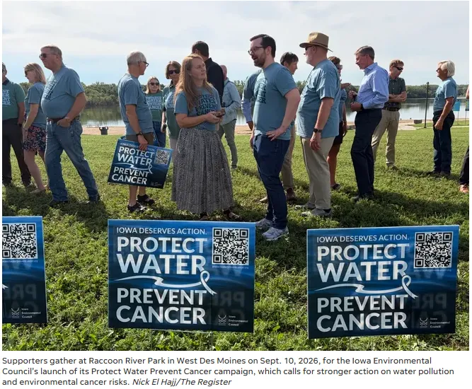 Safe Water Iowa is an advocate for water quality
