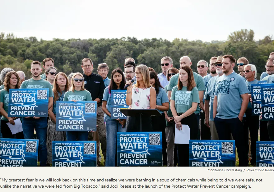 Protect Water Prevent Cancer Campaign