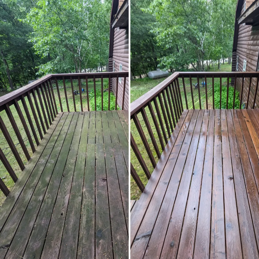 Deck Cleaning in Brainerd
