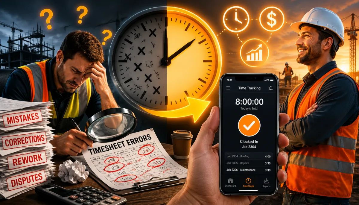 Your Crews Are Not the Problem. Your Timesheet Process Is. And It Is Costing You More Than You Think.