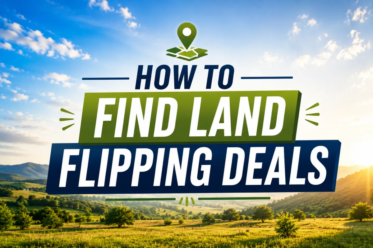How to Find Land Flipping Deals (Step-by-Step Guide)