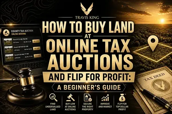 How to Buy Land at Tax Auctions for Profit: Beginner Guide