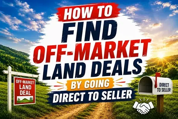 How to Find Off-Market Land Deals by going Direct to Seller