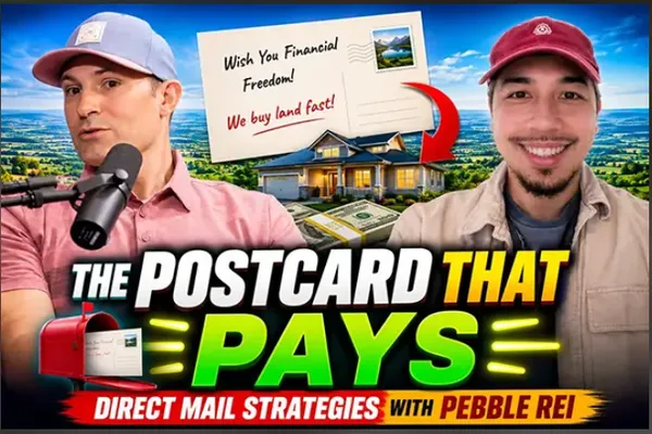 Episode #24 What's Working NOW in Direct Mail for Land Flippers with Jesse Kwong of Pebble REI
