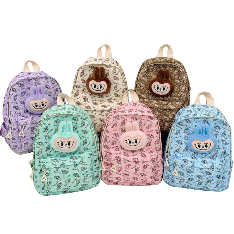 blue and white light fixture