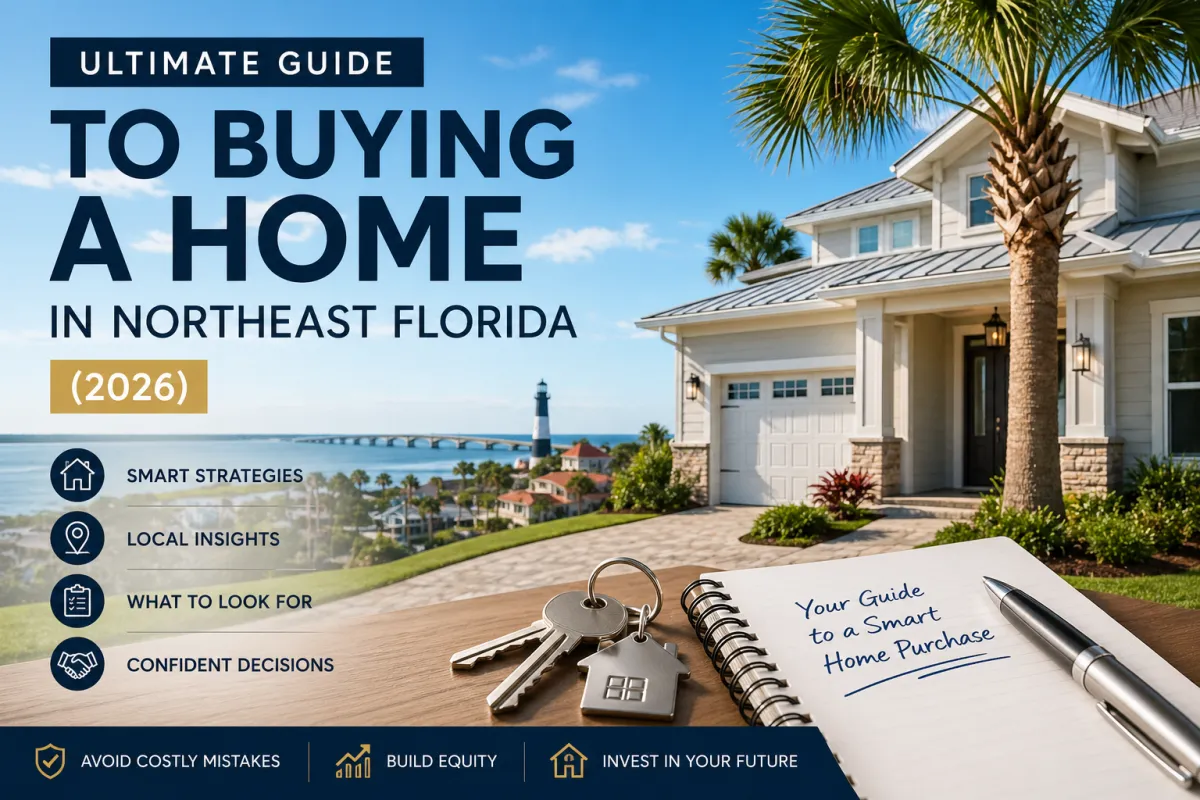 Northeast Florida home exterior showcasing coastal real estate style and modern construction