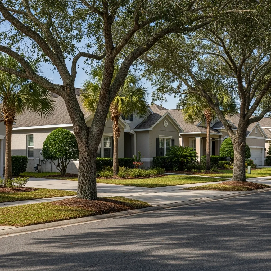 Northeast Florida neighborhood representing choosing the right community before buying a home