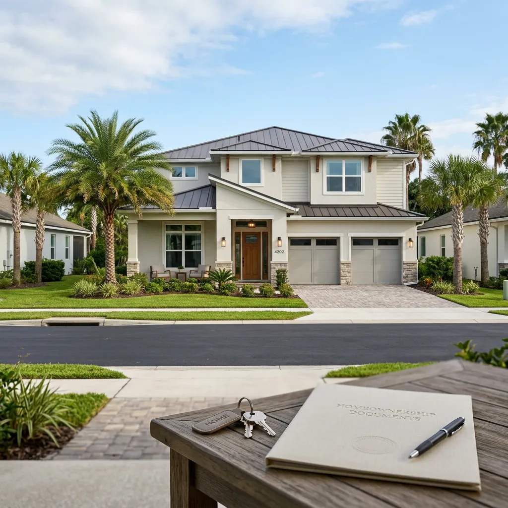 Northeast Florida new construction home with builder incentive considerations for home buyers