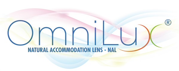 Omnilux NAL logo with colorful wave design