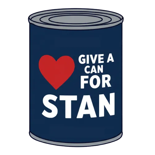 Give a Can for Stan