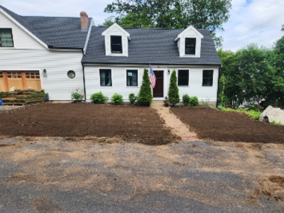 Lawn Renovation in Brookline