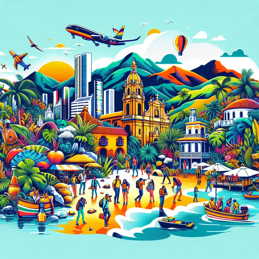 Turismo en Colombia: segundo generador de divisas para 2025