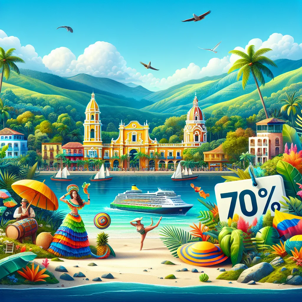 Viajes a Colombia con hasta 70% de descuento desde ahora
