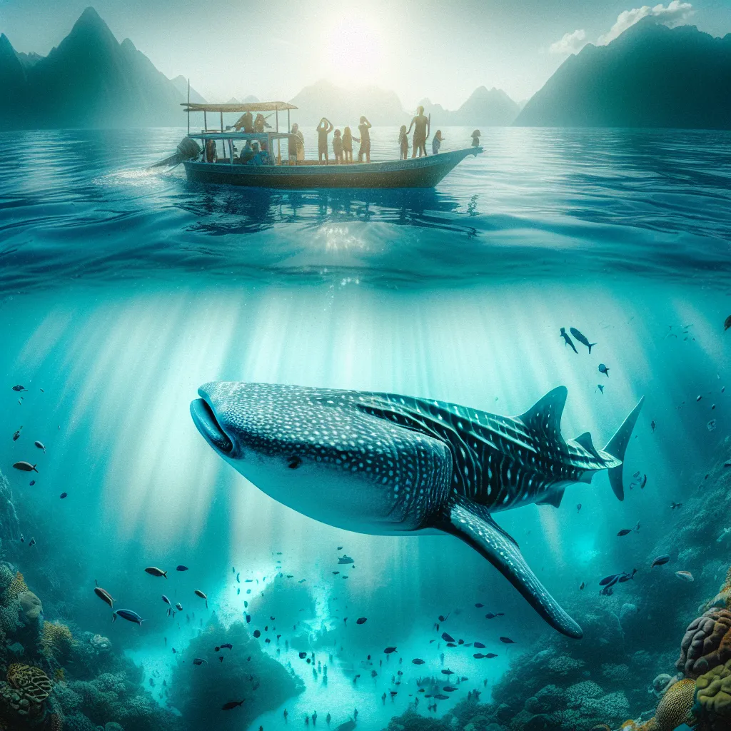 Tiburón ballena en Chocó: turismo sostenible y avistamiento responsable