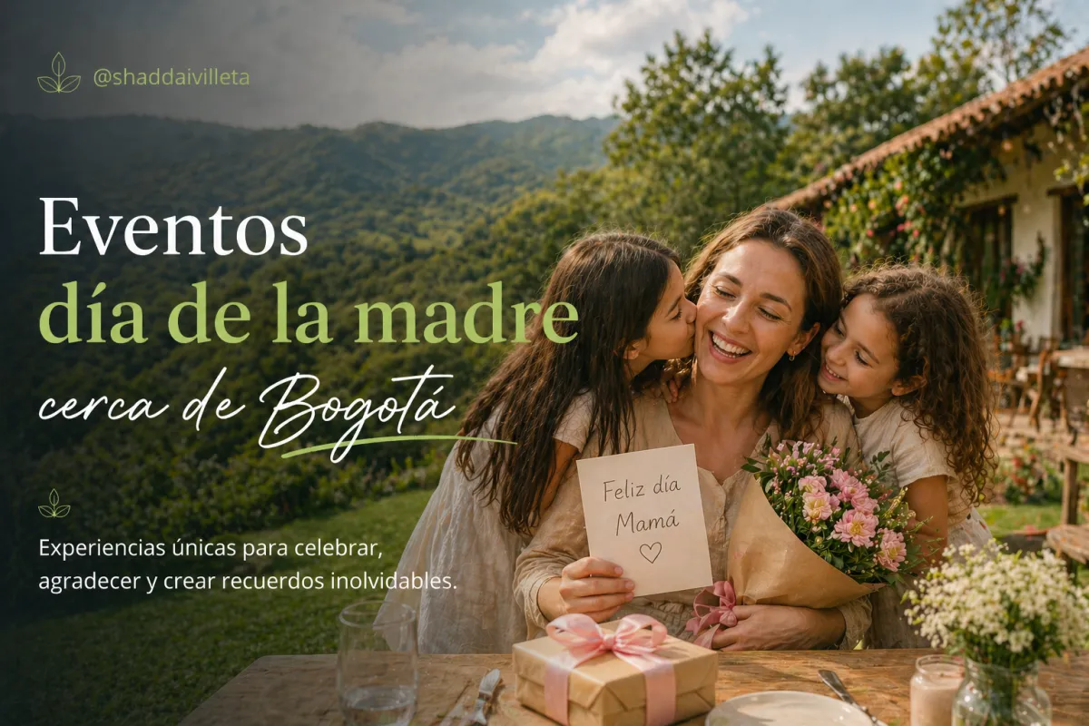 Eventos Día de la Madre cerca de Bogotá: celebra a mamá en el campo colombiano